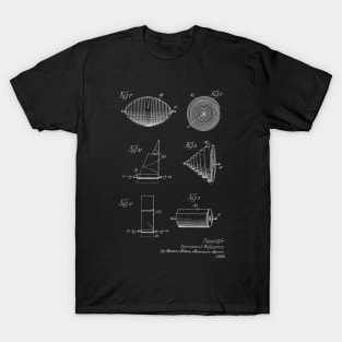 Appliance for Linear Bodies Vintage Patent Hand Drawing T-Shirt